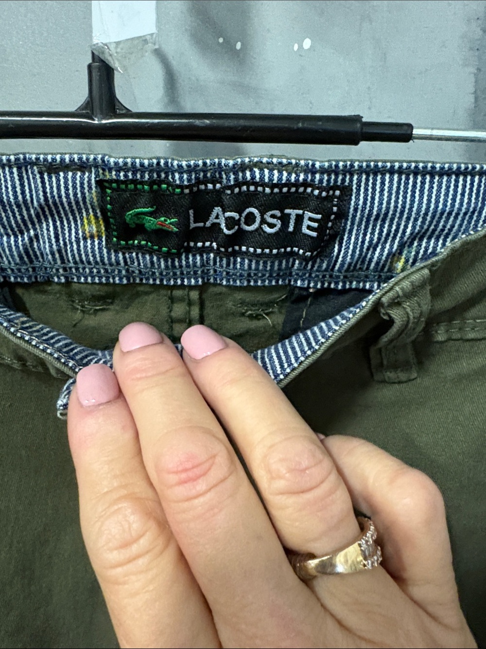 Lacoste Olive Chinos